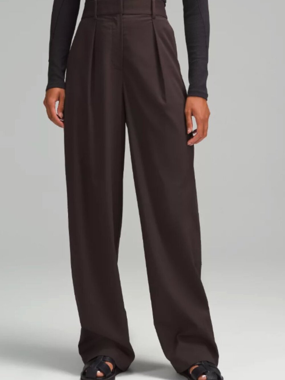 Lululemon Pleat-Front High Rise Trouser